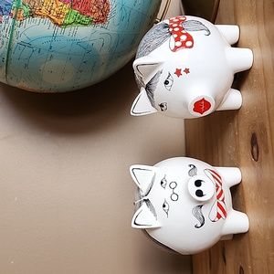 Vintage Kato Kogei piggy banks